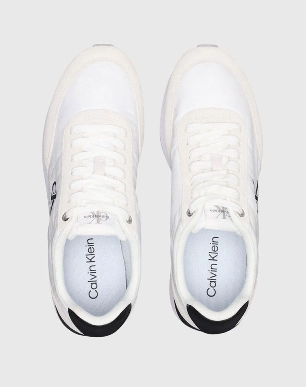 CALVIN KLEIN RETRO RUNNER LACE UP NYLON MG