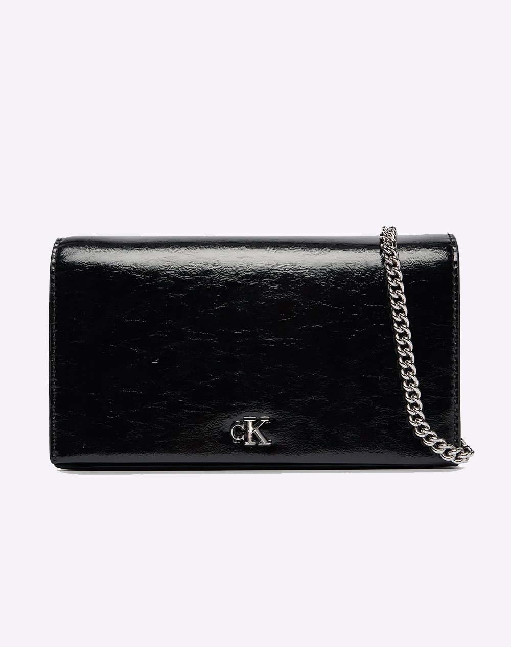 CALVIN KLEIN JEANS CK METALLIC WALLET ON CHAIN