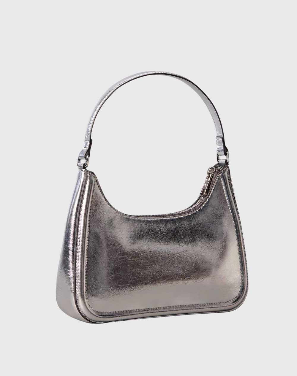 CALVIN KLEIN JEANS BOLD CK METALLIC SHOULDER BAG