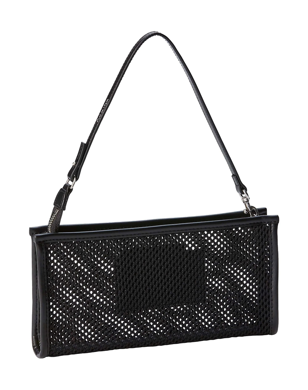 CALVIN KLEIN JEANS EMBLEM MESH CONVERTIBLE POUCH