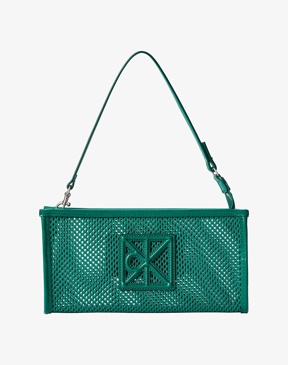 CALVIN KLEIN JEANS EMBLEM MESH CONVERTIBLE POUCH