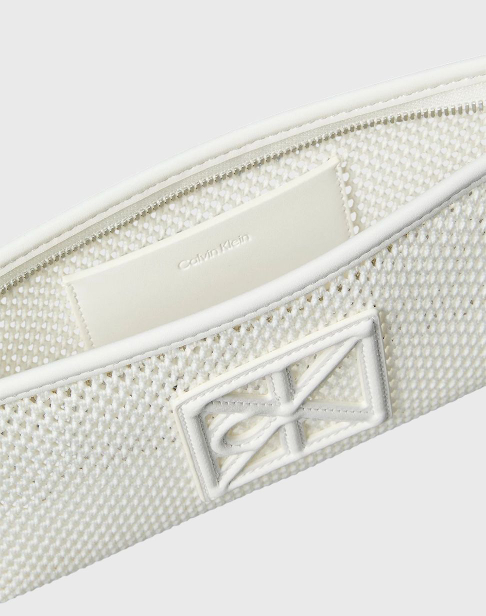 CALVIN KLEIN JEANS EMBLEM MESH CONVERTIBLE POUCH