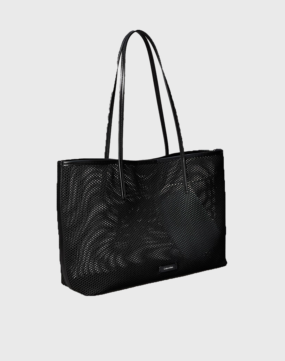CALVIN KLEIN JEANS EMBLEM MESH TOTE