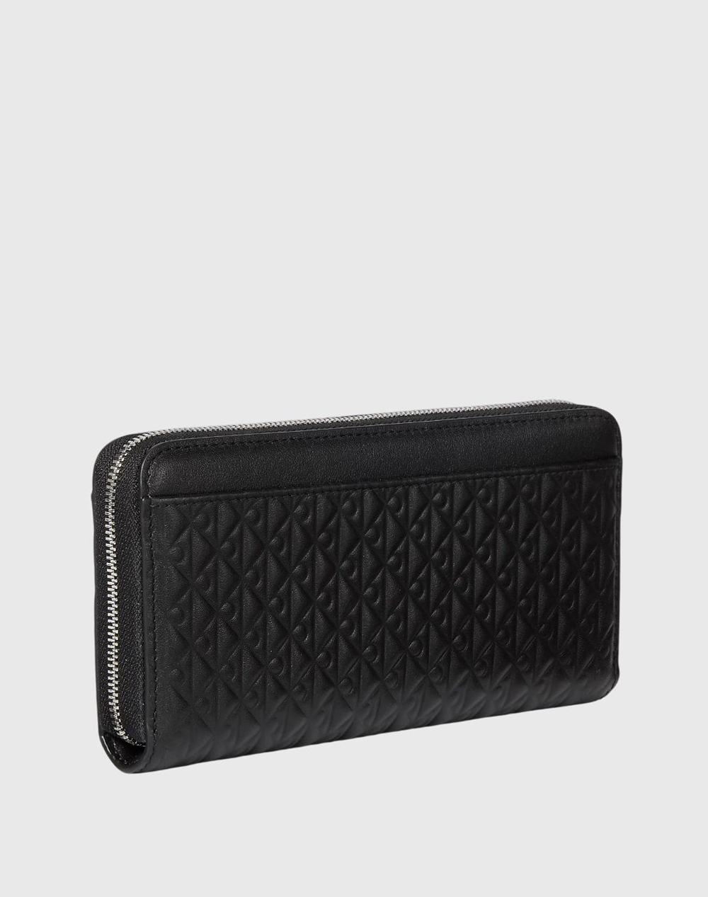 CALVIN KLEIN JEANS EMBOSSED AOP LONG ZIP AROUND