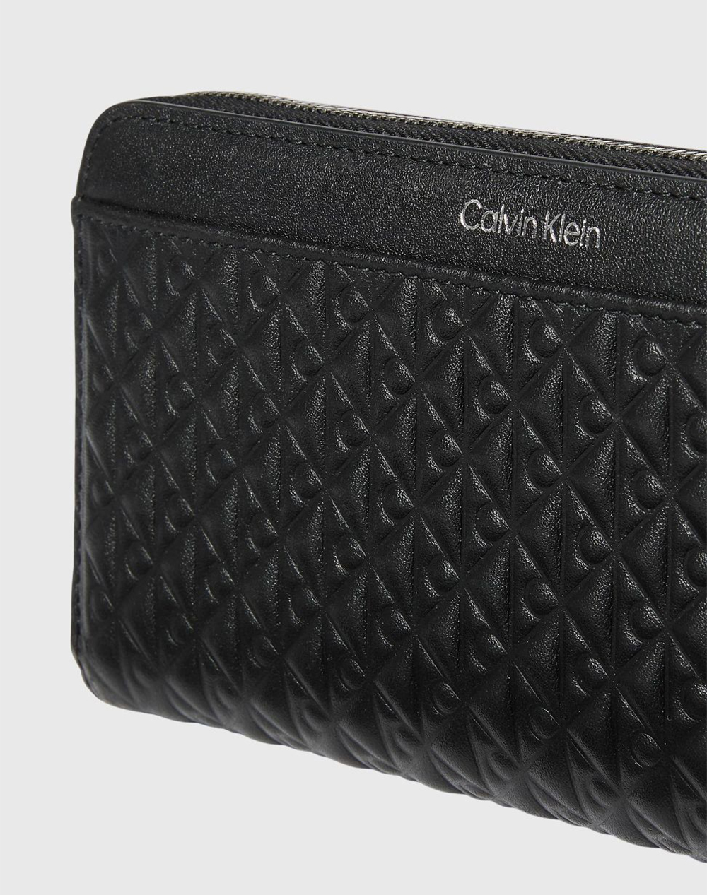 CALVIN KLEIN JEANS EMBOSSED AOP LONG ZIP AROUND