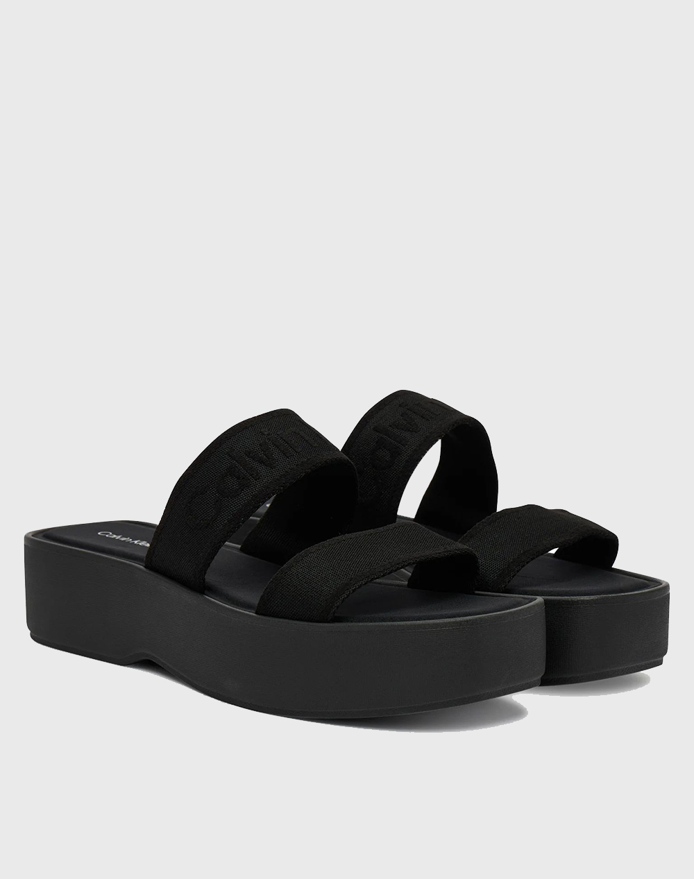 CALVIN KLEIN JEANS FLATFORM SNDL WEBBING