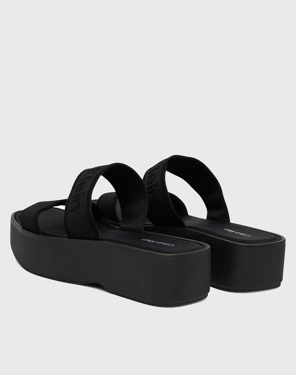 CALVIN KLEIN JEANS FLATFORM SNDL WEBBING