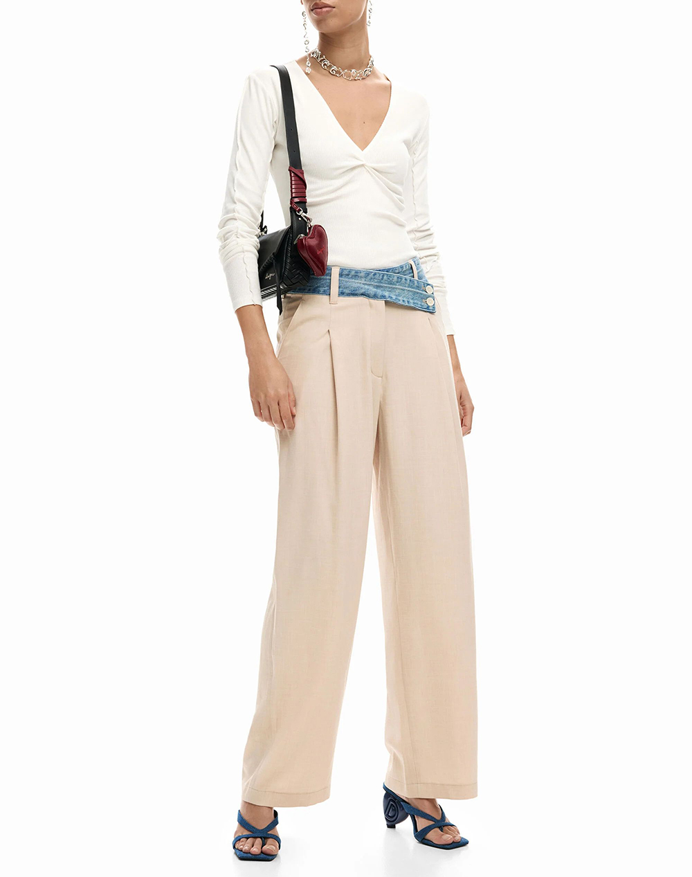 DESIGUAL PANT_ISIS ДАМСКИ ПАНТАЛОНИ