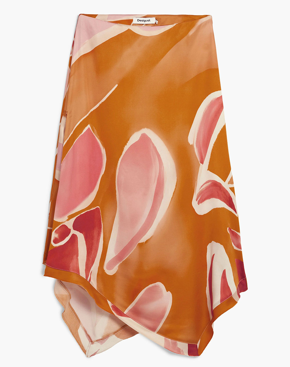 DESIGUAL FAL_VENT_ORANGE WOMENS SKIRT
