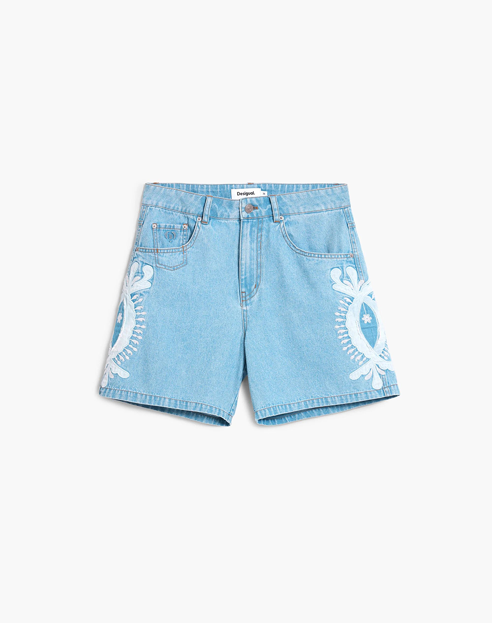 DESIGUAL DENIM_WAKAND WOMENS SHORTS