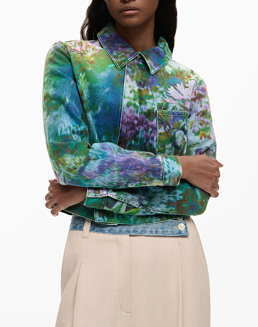 DESIGUAL CHAQ_FLORA WOMENS JACKET