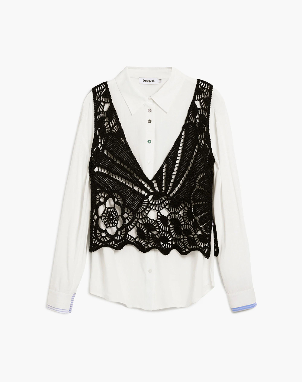 DESIGUAL CAM_LIRIO WOMENS SHIRT