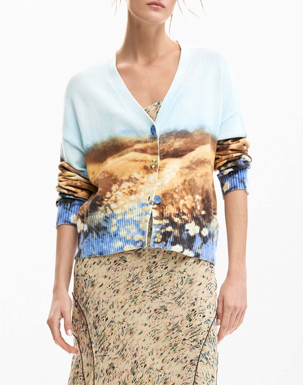 DESIGUAL JERS_SUN KNITTED WOMENS CLOTHING