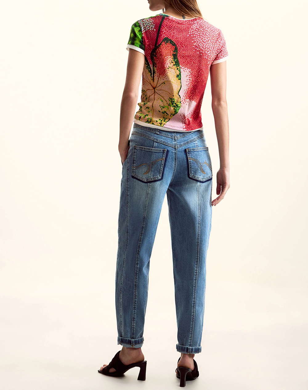 DESIGUAL TS_BUGS_LACROIX ДАМСКА БЛУЗА