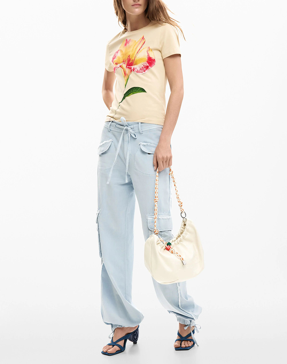 DESIGUAL TS_ESTOCOLMO WOMENS BLOUSE