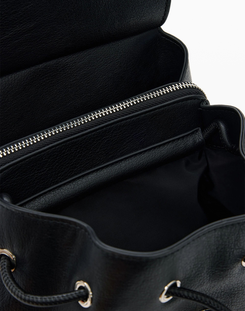 DESIGUAL BACK_HALF LOGO LUENA BLAC WOMENS BAG