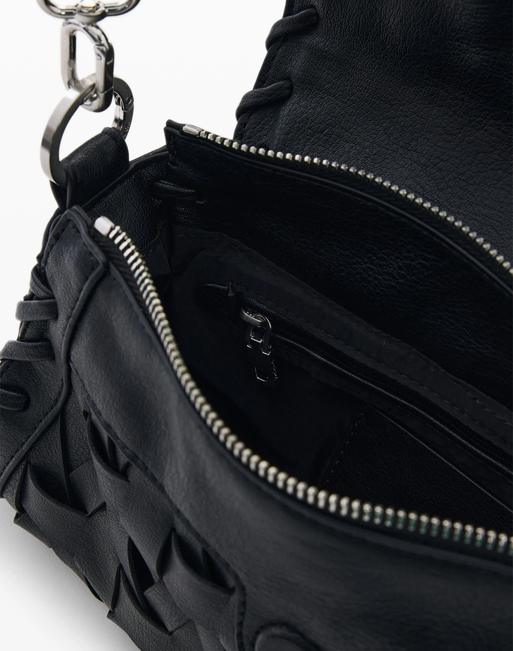 DESIGUAL BAG_ARGON BLACK ZARAUZ WOMENS BAG