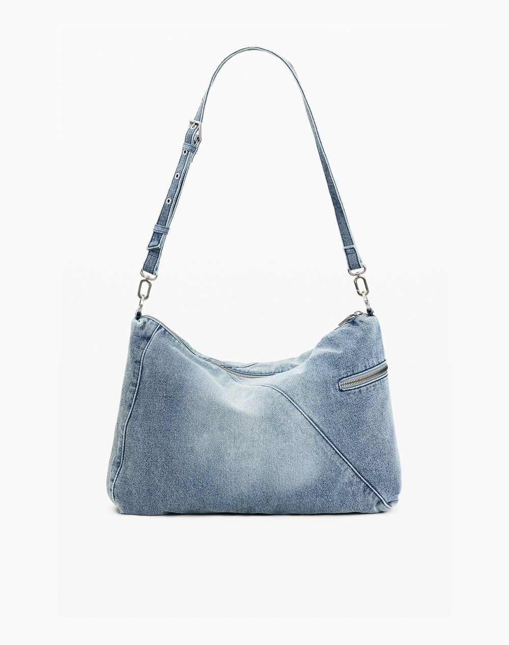 DESIGUAL BAG_HALF LOGO DENIM L ДАМСКА ЧАНТА