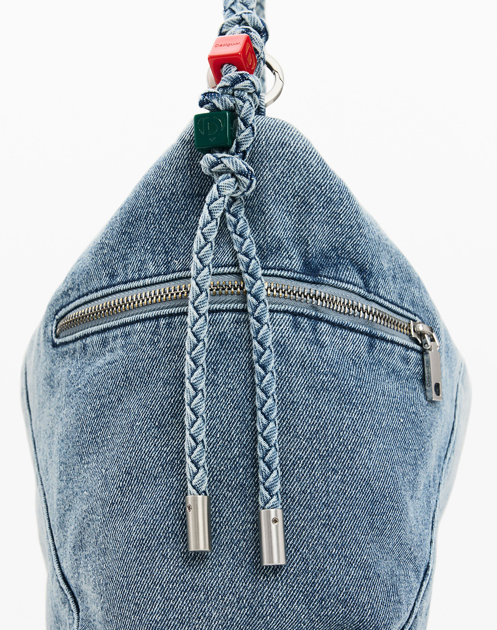 DESIGUAL BAG_HALF LOGO DENIM L ДАМСКА ЧАНТА