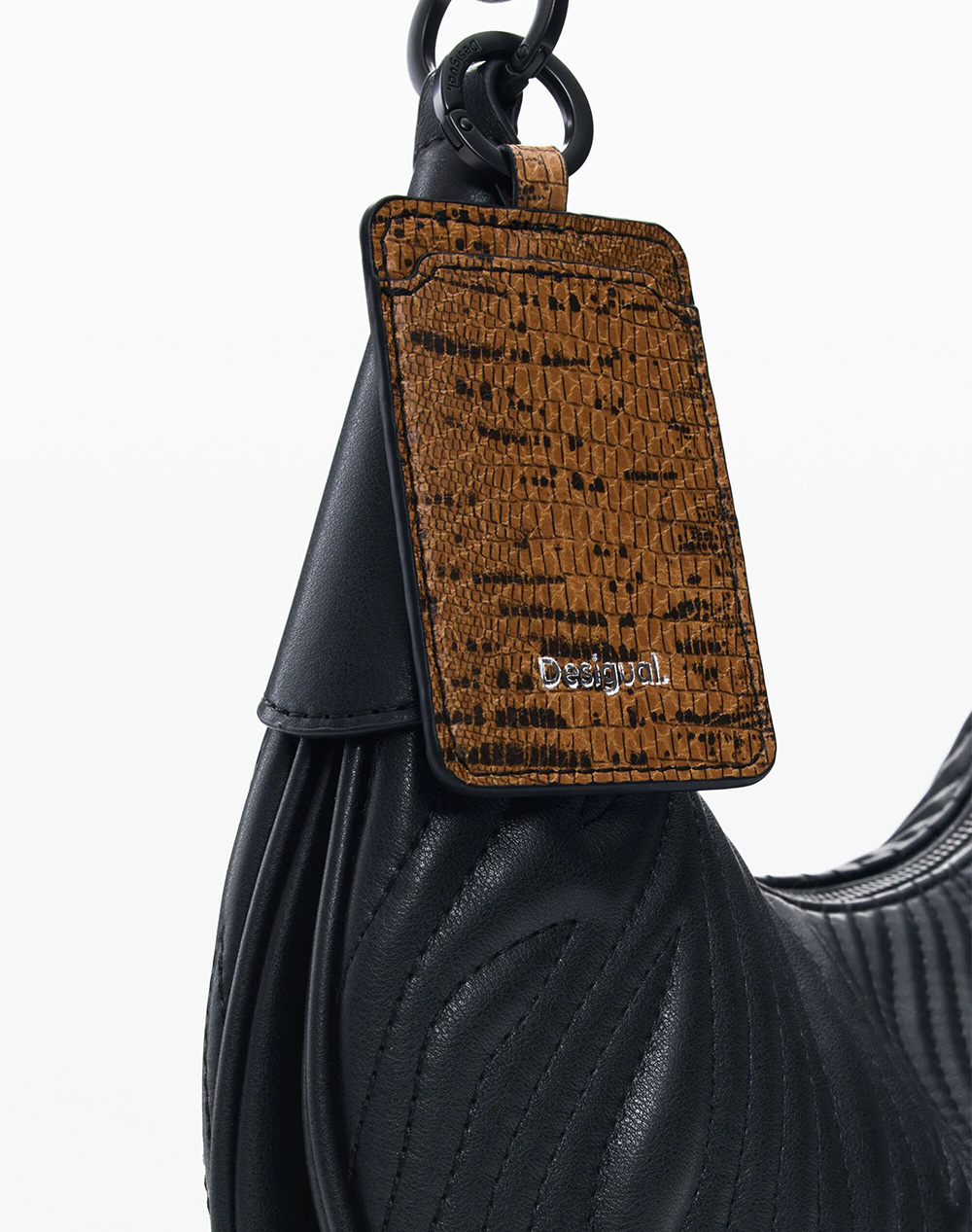 DESIGUAL BAG_HELIUM CALGARY BLACK ДАМСКА ЧАНТА