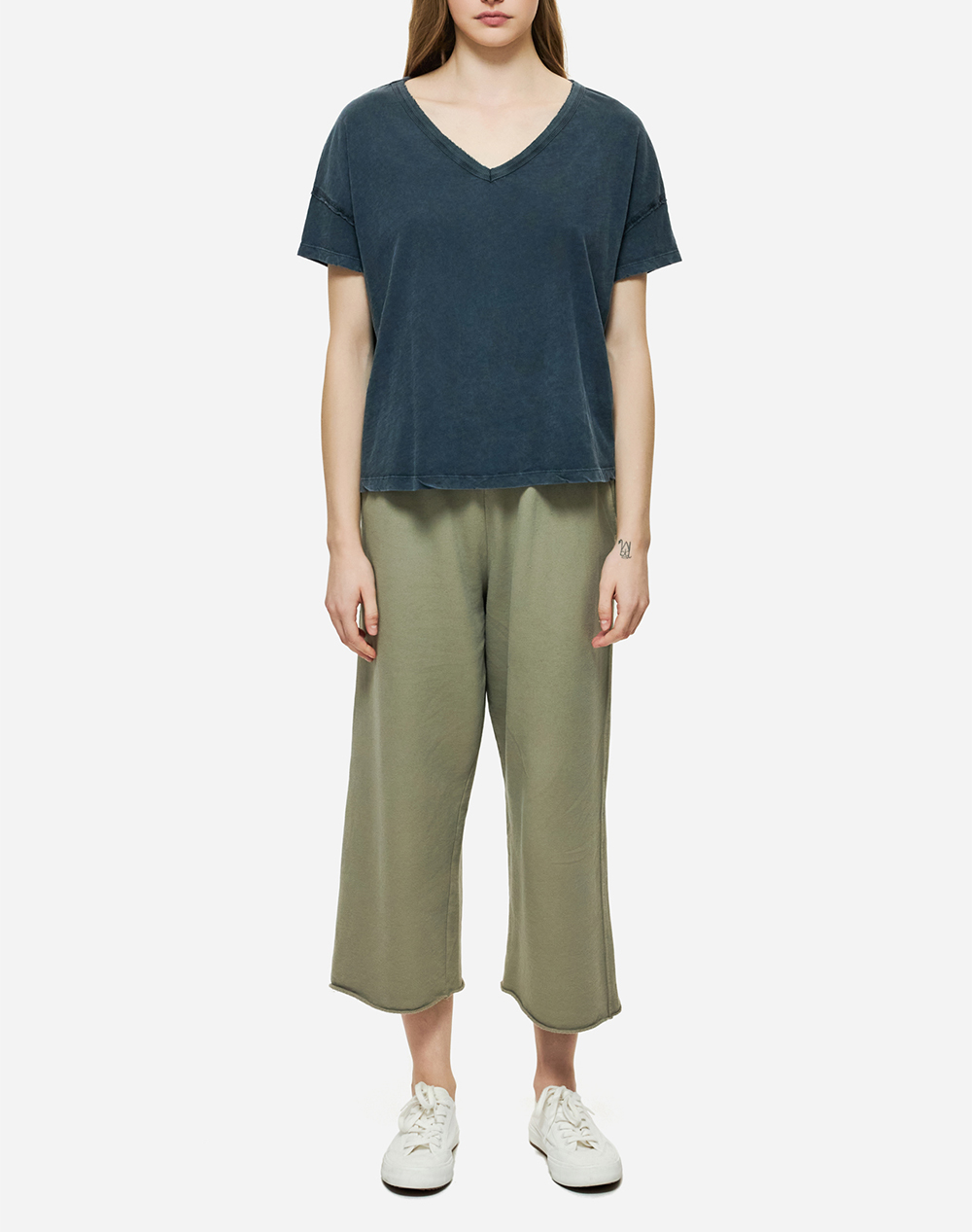 DIRTY LAUNDRY OVERSIZED V-NECK T-SHIRT