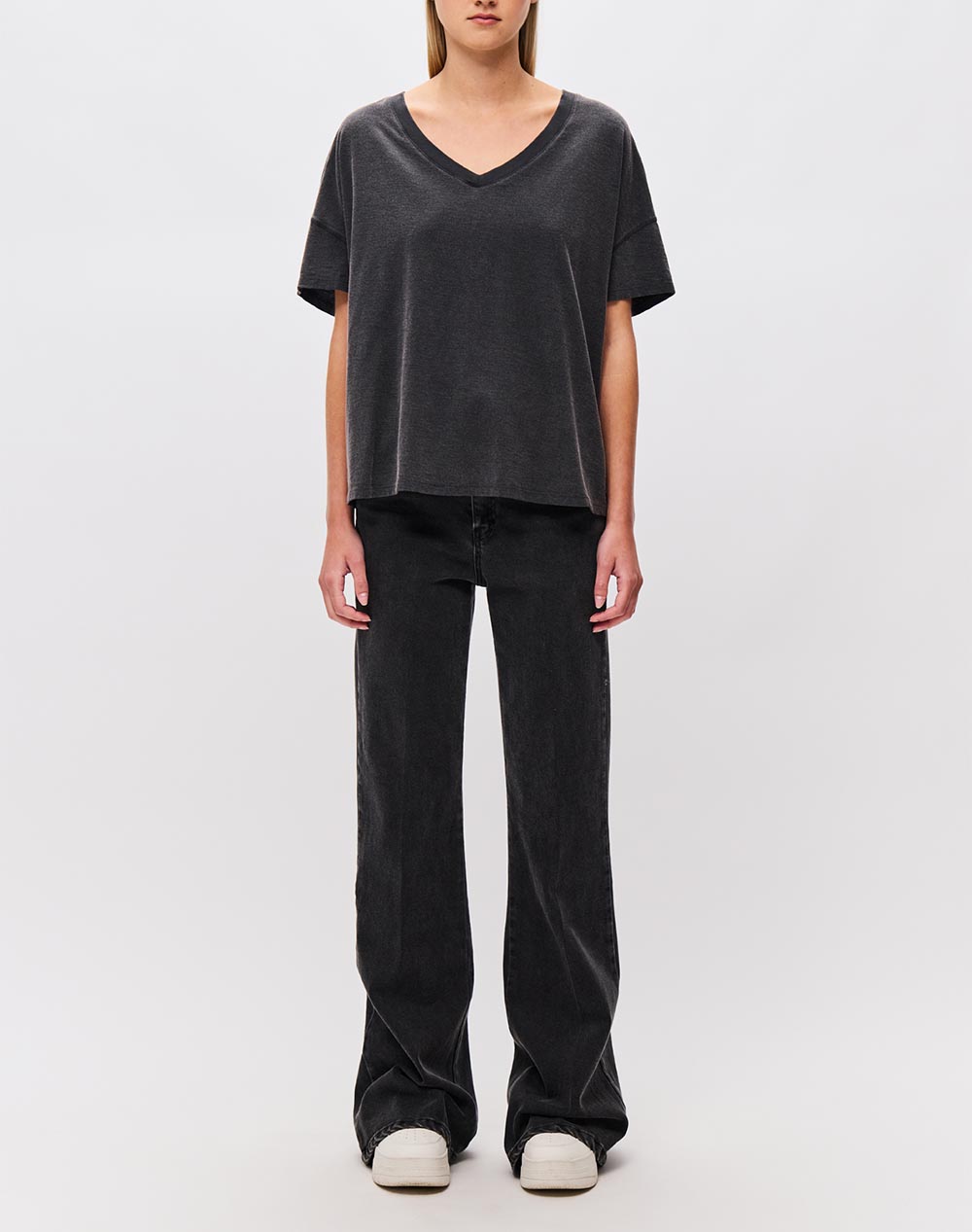 DIRTY LAUNDRY OVERSIZED V-NECK T-SHIRT