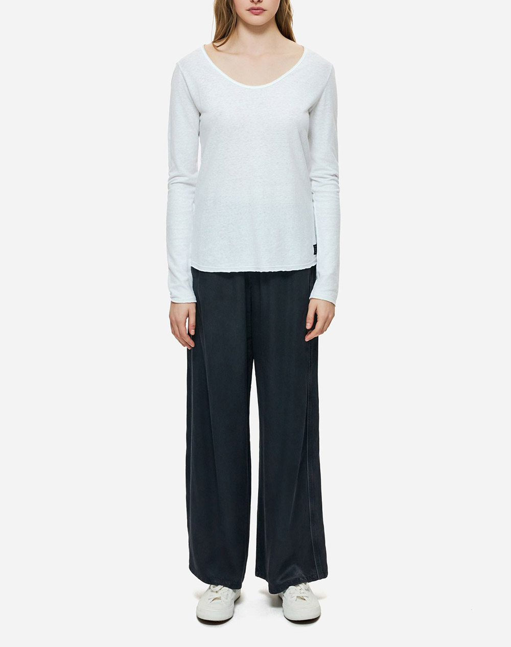 DIRTY LAUNDRY LINEN BLEND LONGSLEEVE