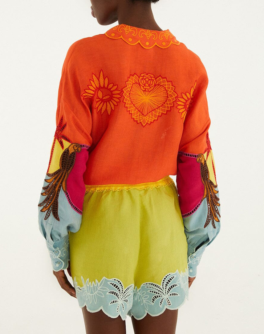 FARM RIO USIACURI RICHELIEU SHORTS-USIACURI MULTICOLOR