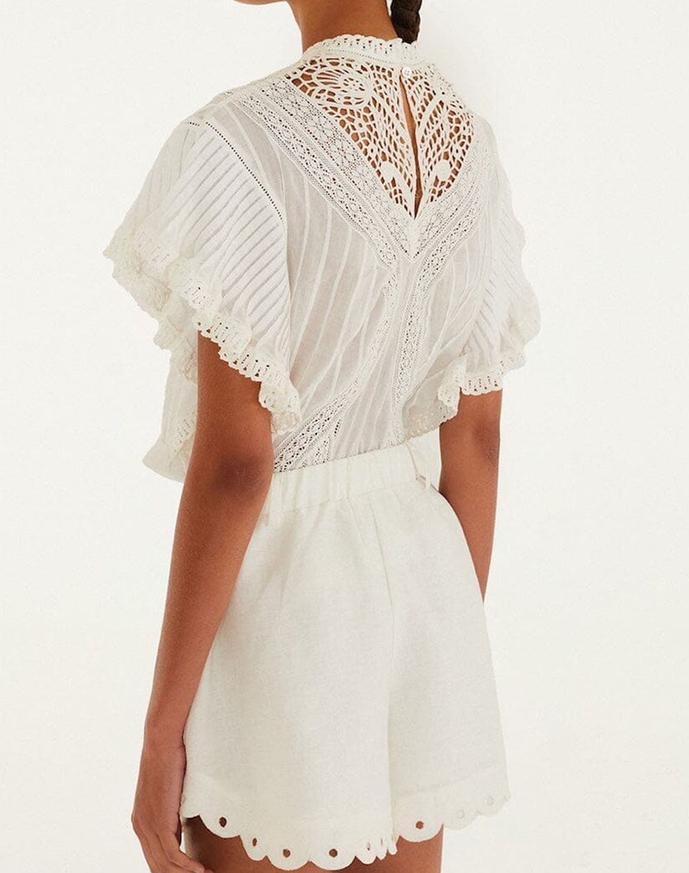 FARM RIO ARTISANAL SHORT OFF-WHITE-OFF-WHITE