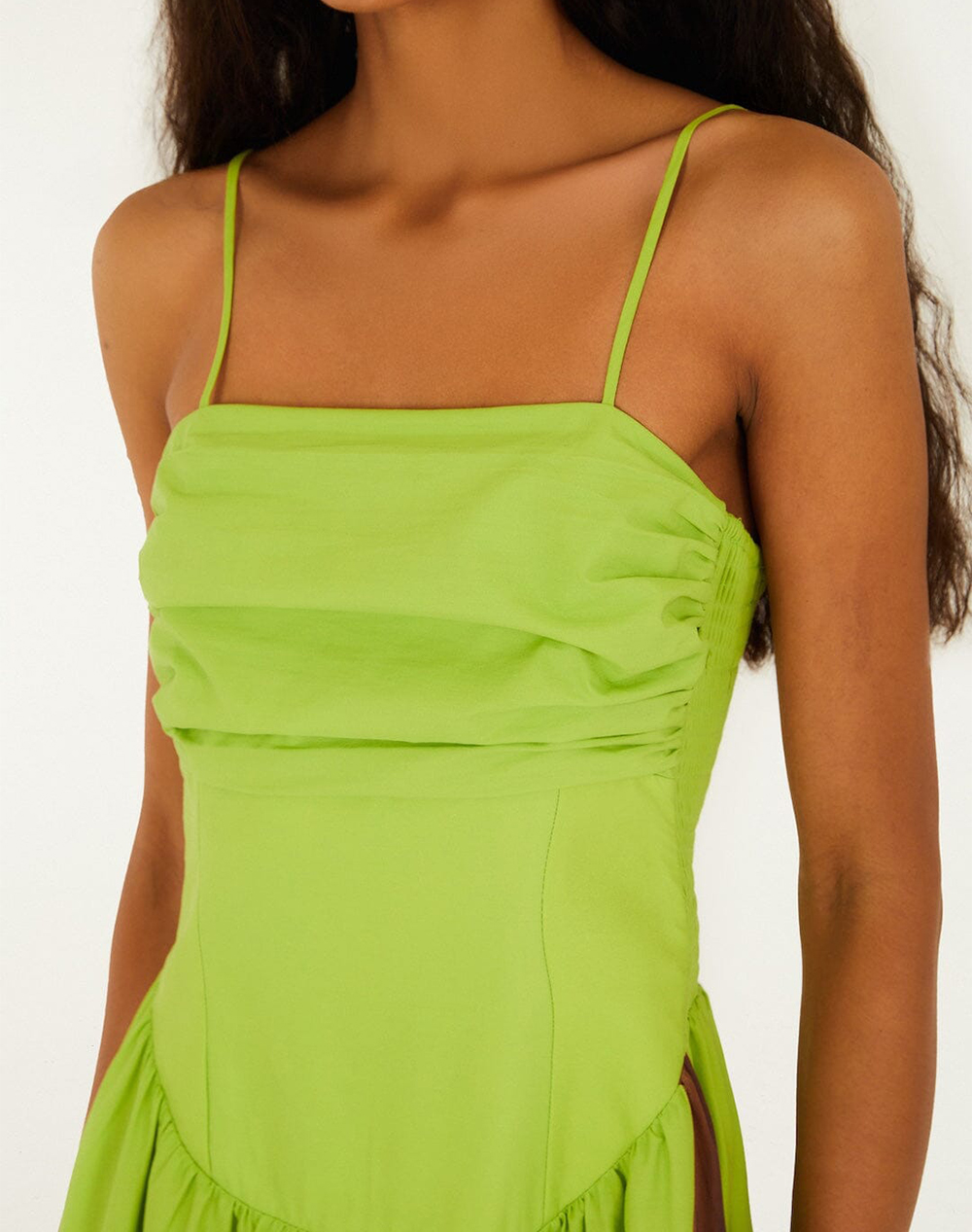 FARM RIO GREEN MAXI DRESS-GREEN