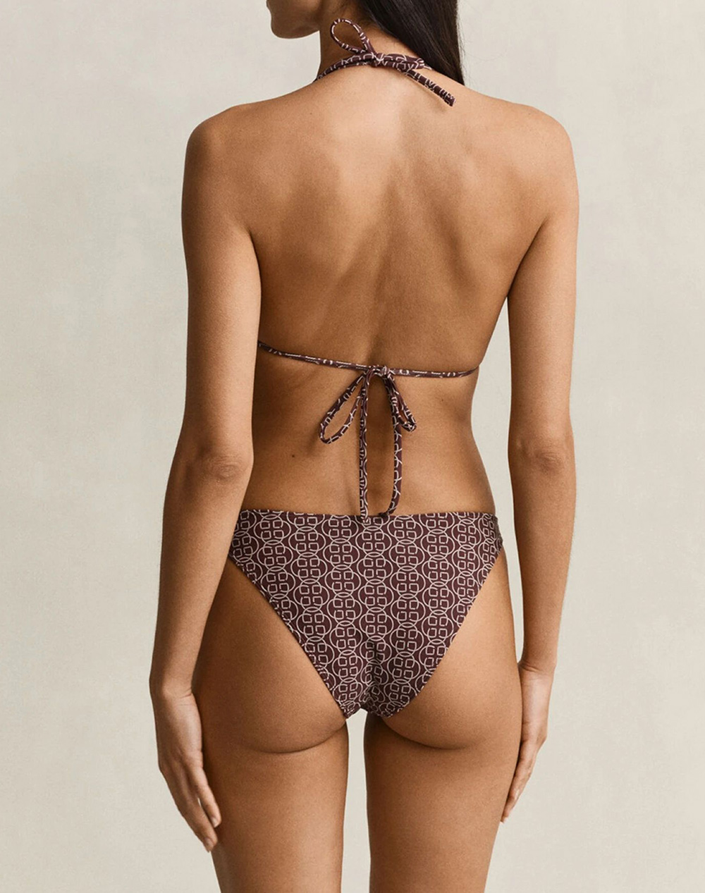 GANT БАНСКИ PRINTED PADDED TRIANGLE TOP PRINTED PADDED TRIANGLE TOP