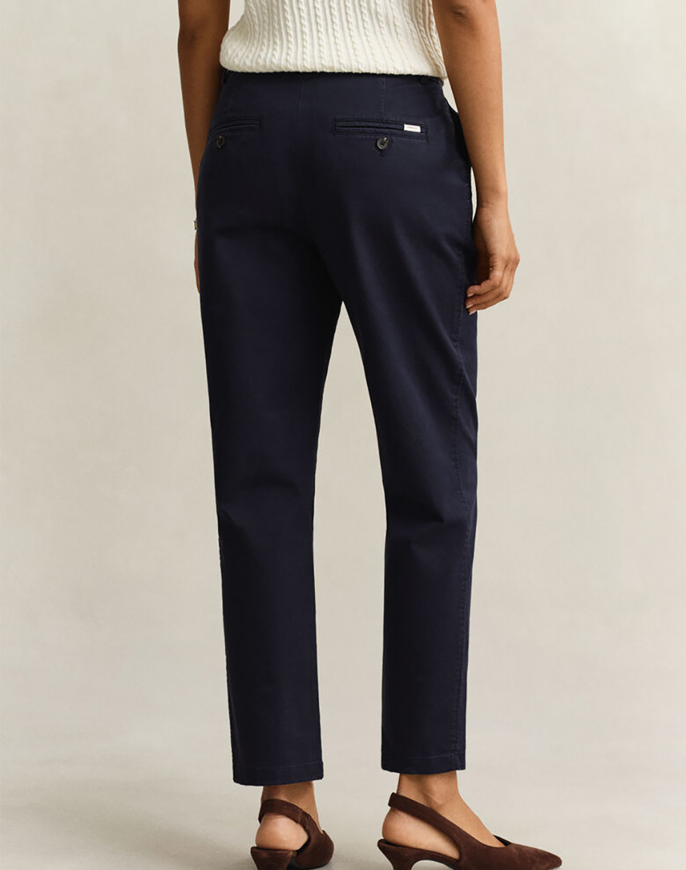 GANT TROUSERS SLIM CHINOS