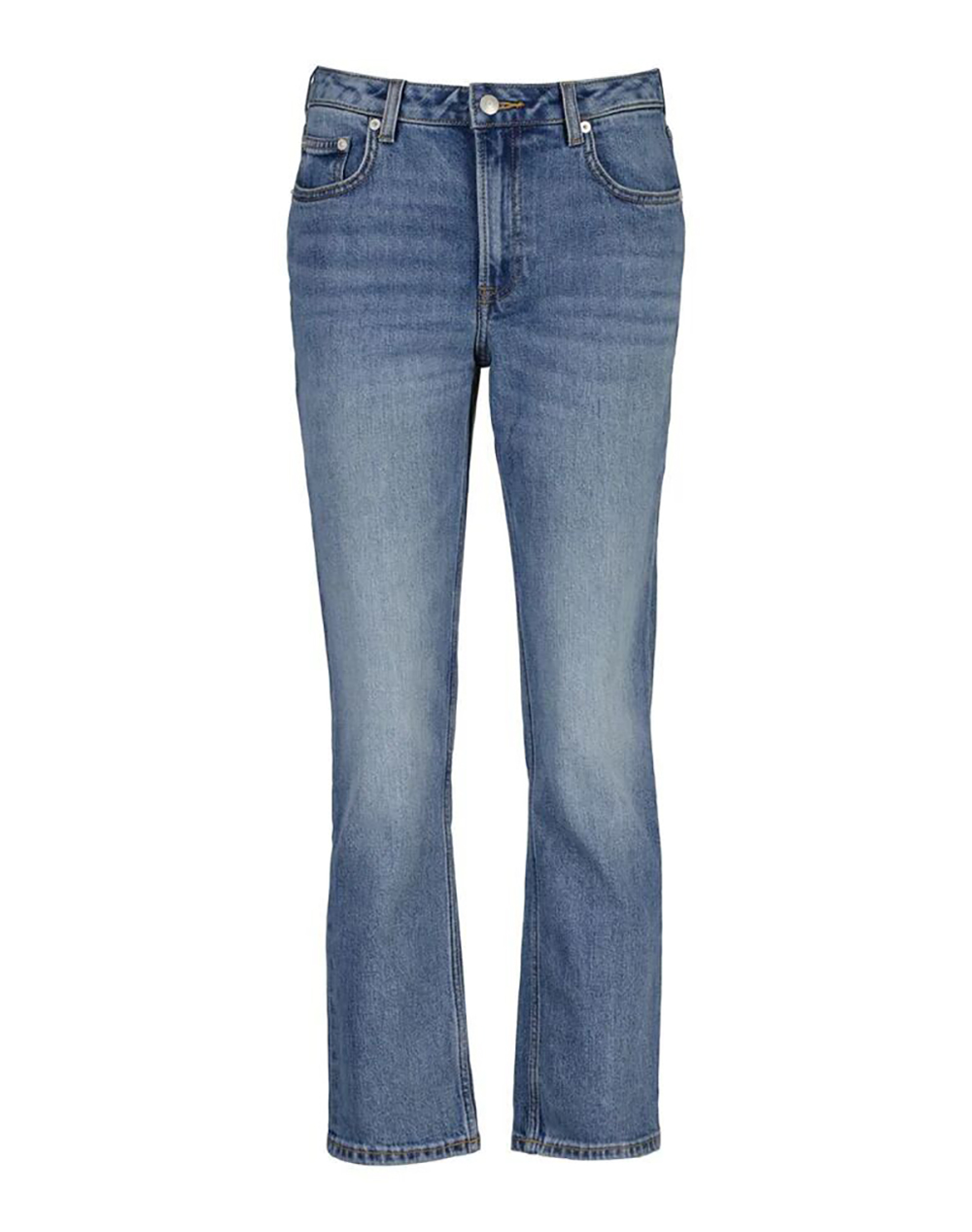GANT TROUSERS CROPPED STRAIGHT STRETCH JEANS