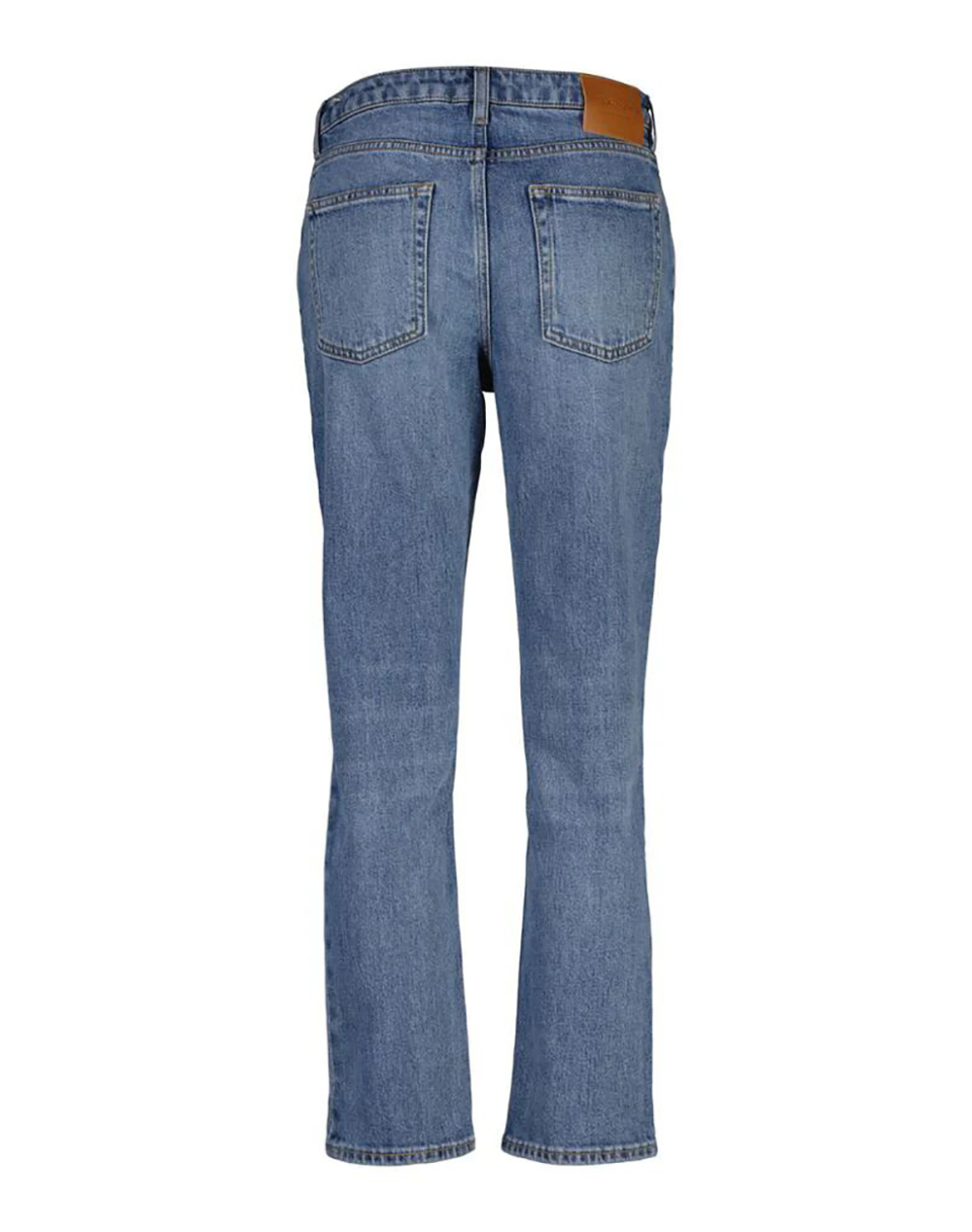 GANT TROUSERS CROPPED STRAIGHT STRETCH JEANS