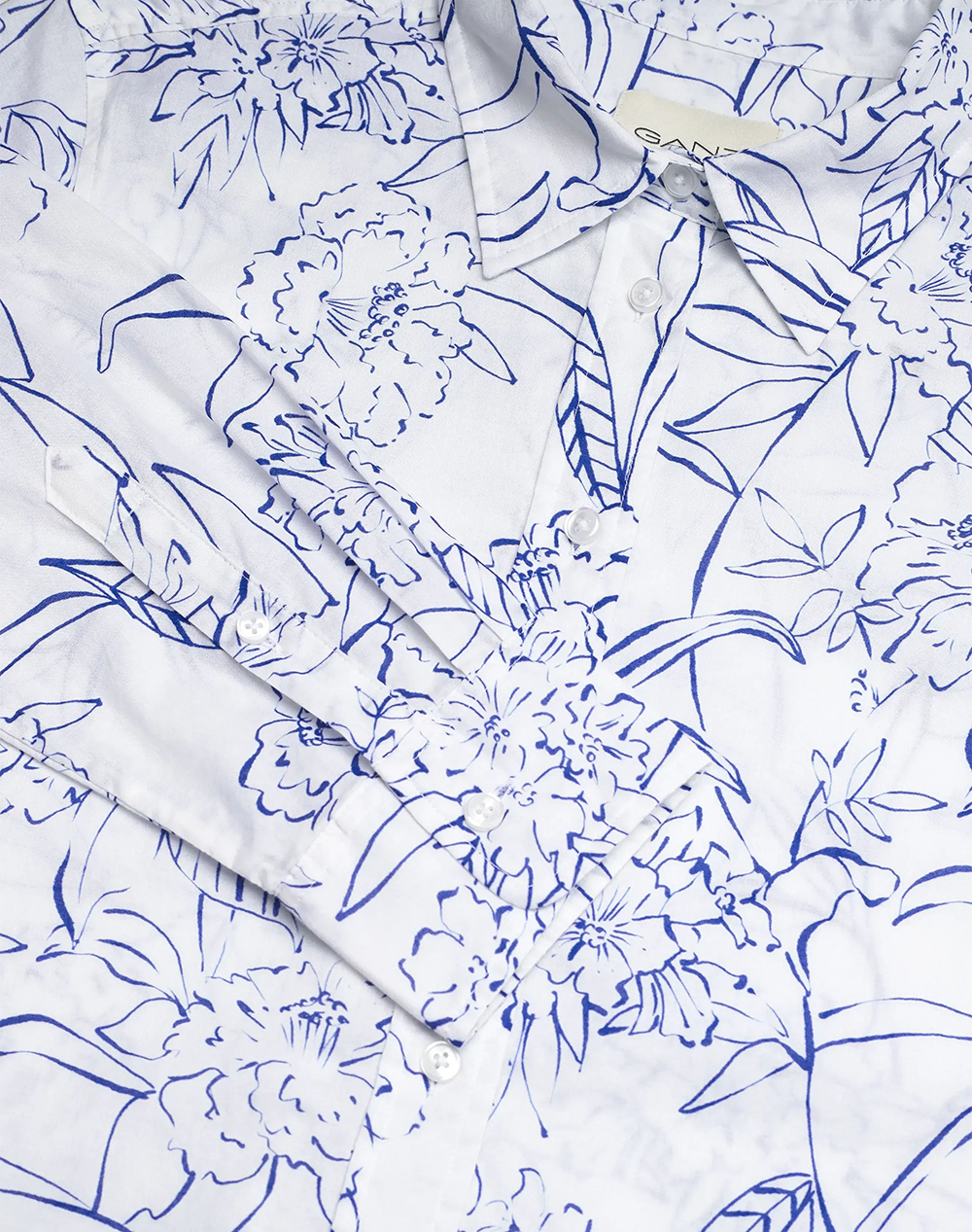 GANT SHIRT MM REG FLORAL PRINT CTN VOILE SHIRT
