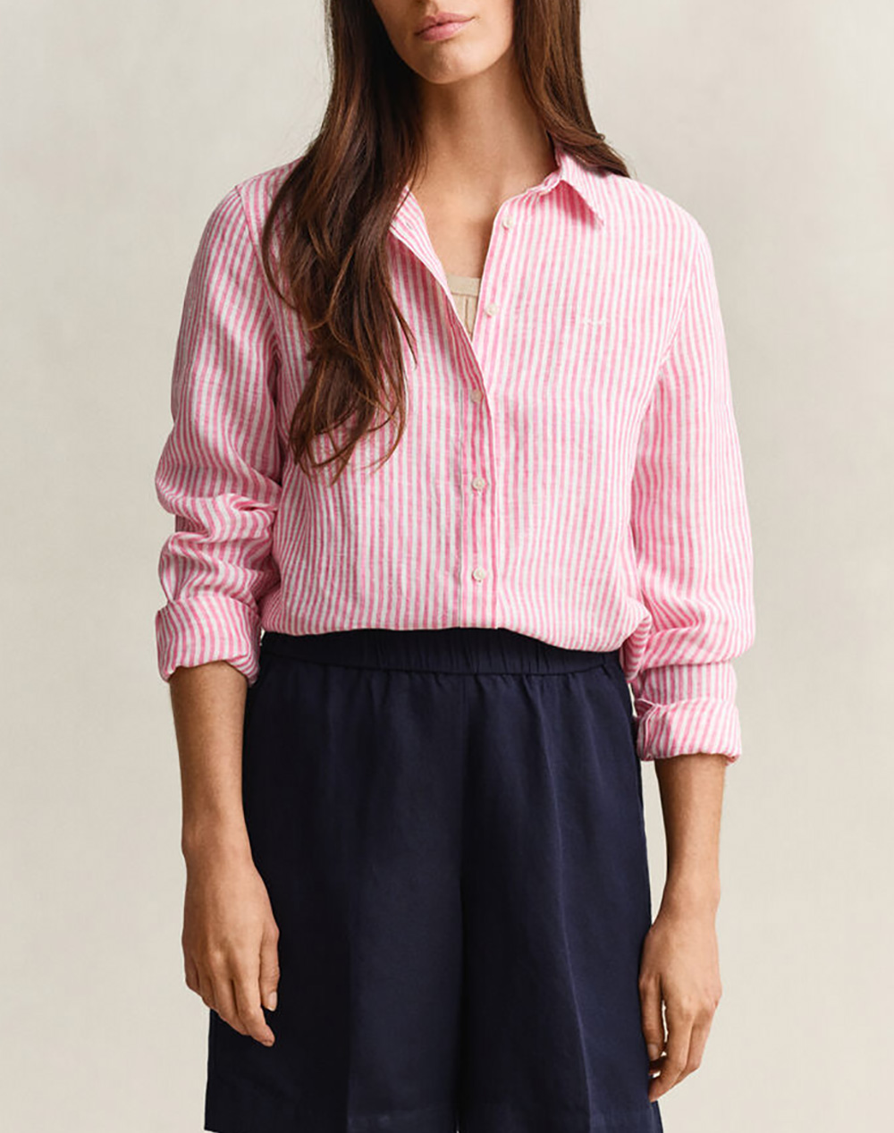 GANT РИЗА ΜΜ REG STRIPED LINEN LS SHIRT