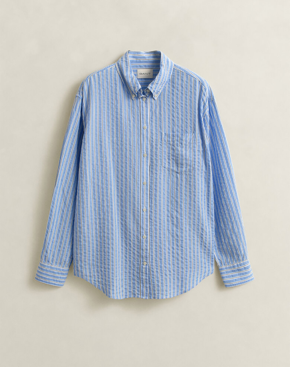 GANT РИЗА ММ REL STRIPE SEERSUCKER BD SHIRT REL STRIPE SEERSUCKER BD SHIRT