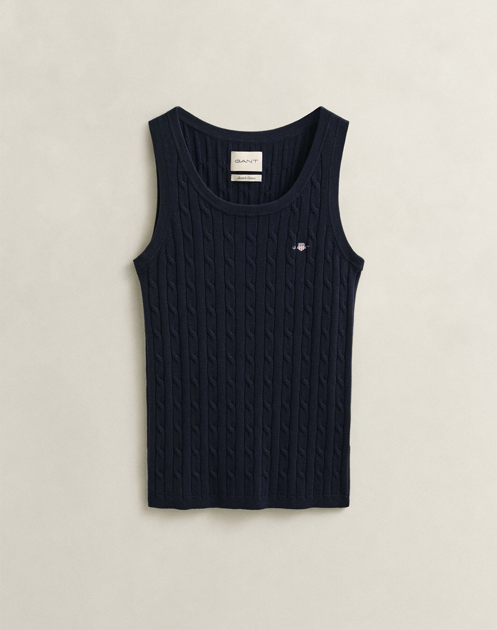 GANT БЛУЗА XM STRETCH COTTON CABLE TANK TOP