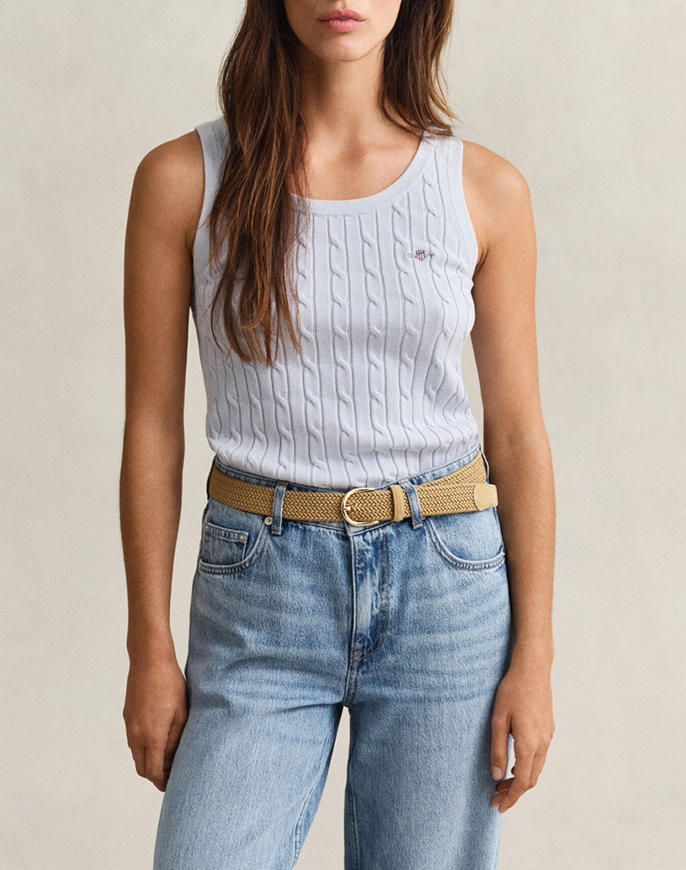 GANT БЛУЗА XM STRETCH COTTON CABLE TANK TOP