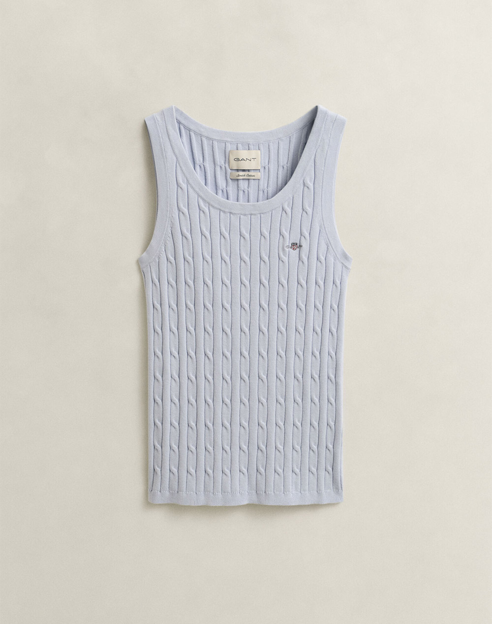 GANT БЛУЗА XM STRETCH COTTON CABLE TANK TOP