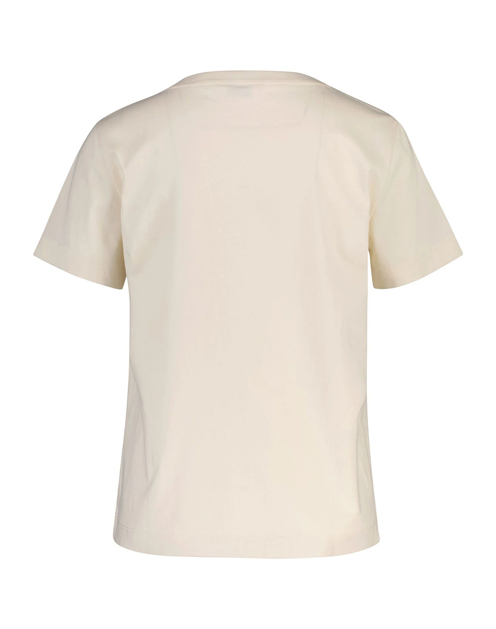 GANT БЛУЗА KMREG SHIELD SS V-NECK T-SHIRT.