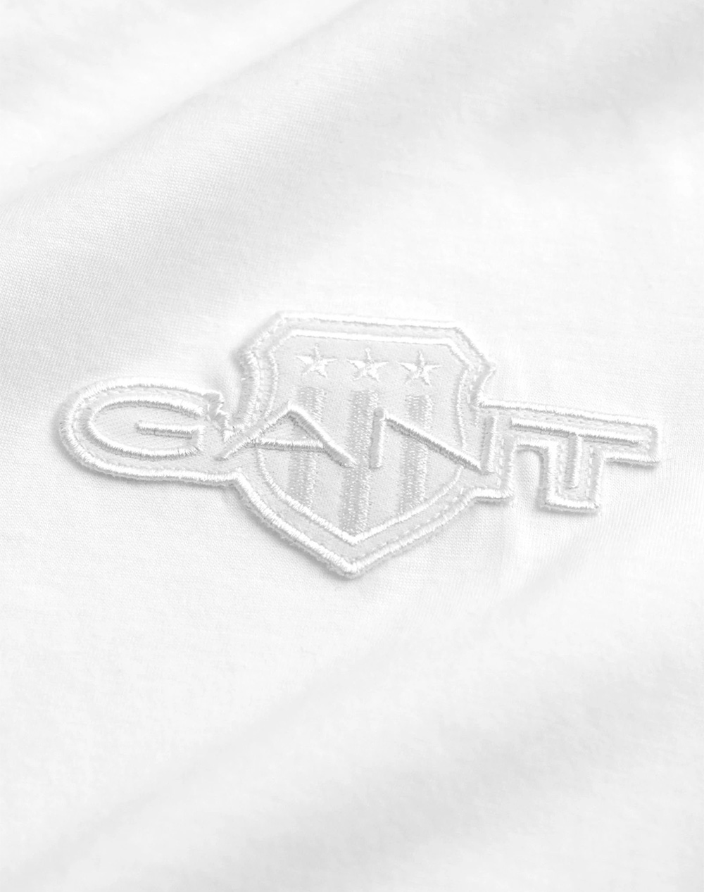 GANT БЛУЗА KMREG TONAL SHIELD SS T-SHIRT