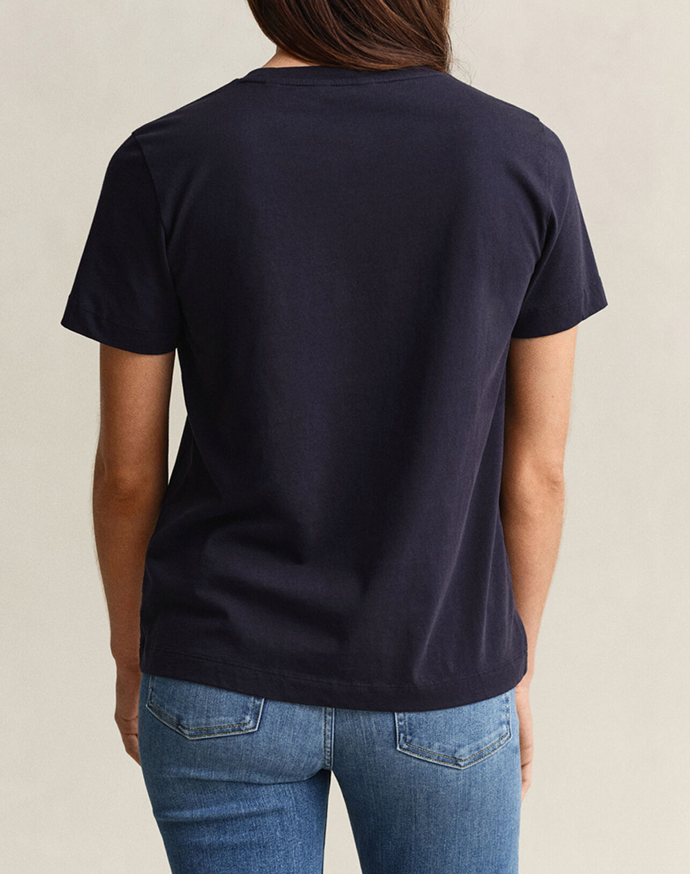GANT БЛУЗА KMREG SCRIPT SS T-SHIRT