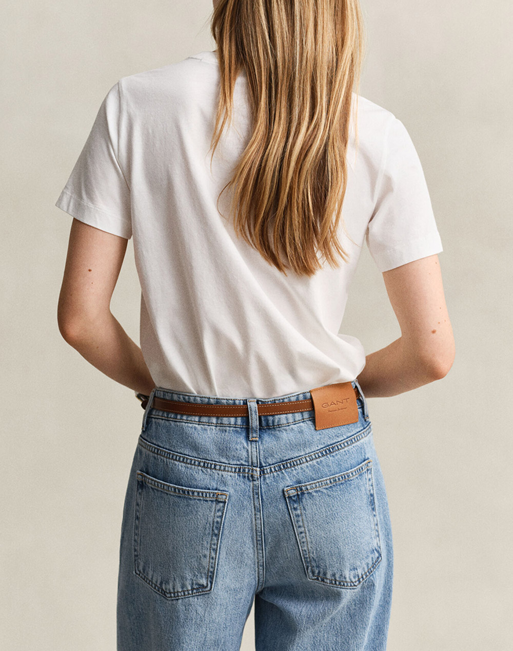 GANT БЛУЗА KMREG SCRIPT SS T-SHIRT