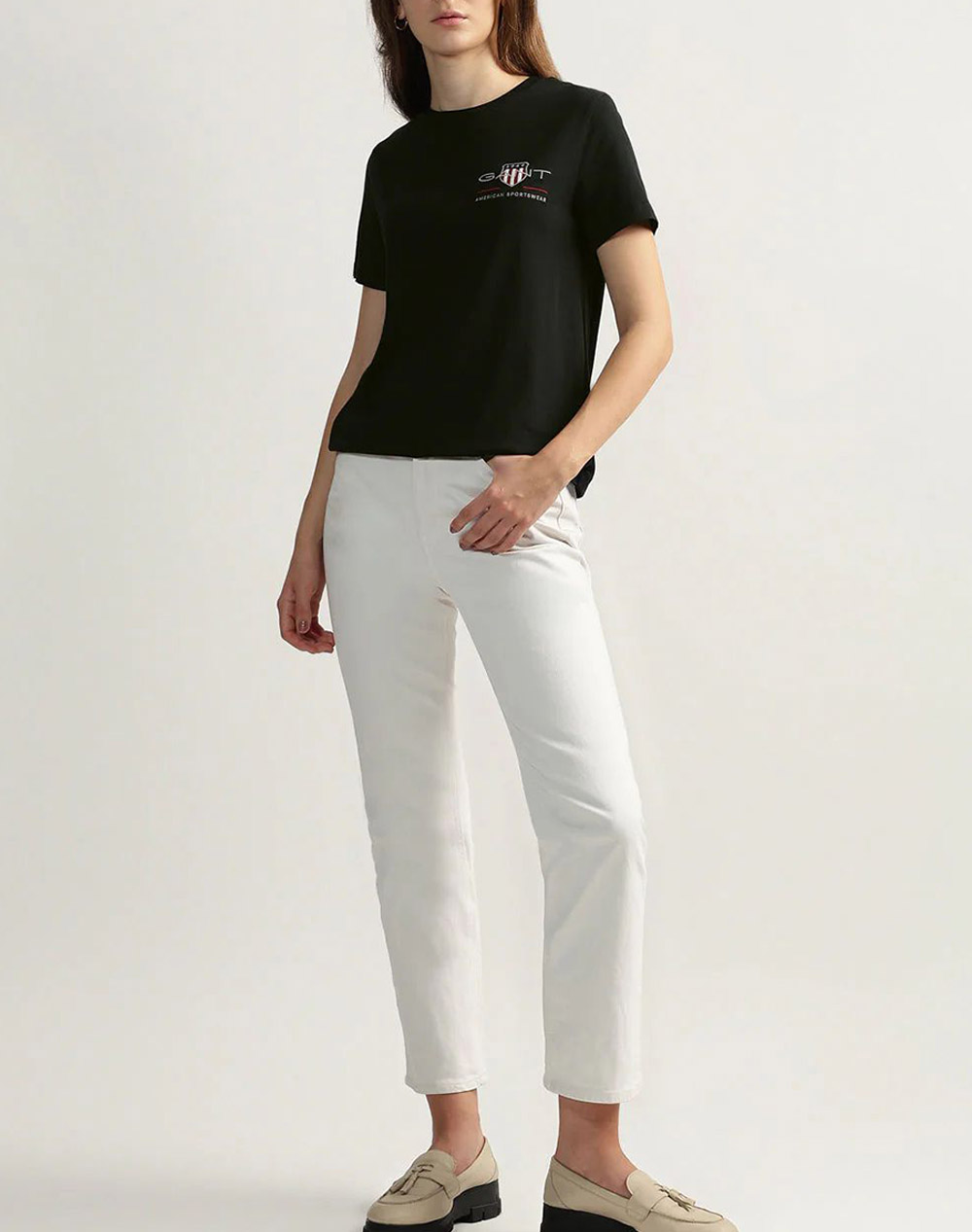 GANT БЛУЗА KMREG ARCHIVE SHIELD SS T-SHIRT