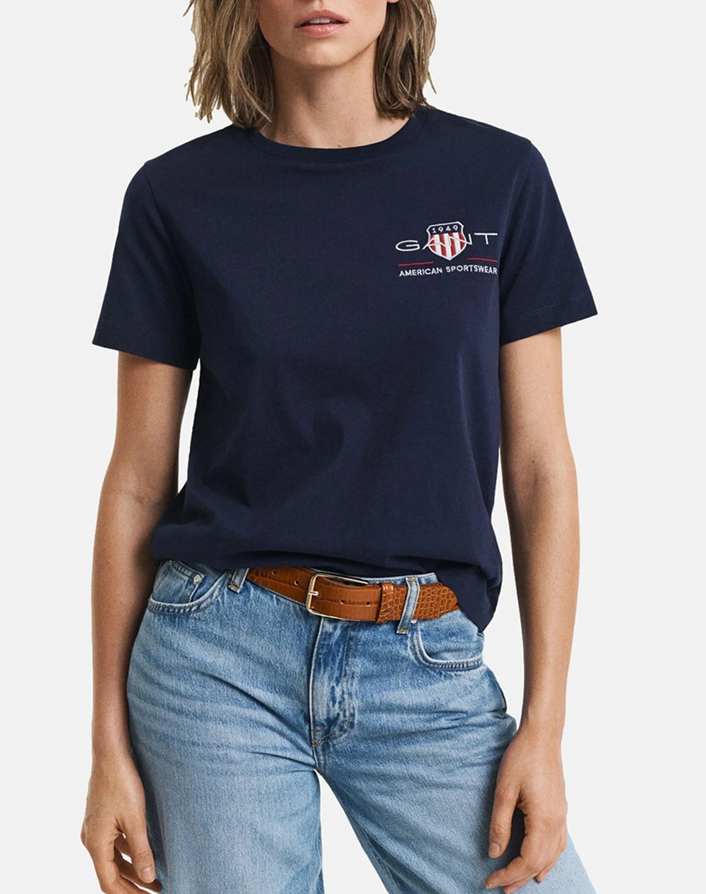 GANT БЛУЗА KMREG ARCHIVE SHIELD SS T-SHIRT