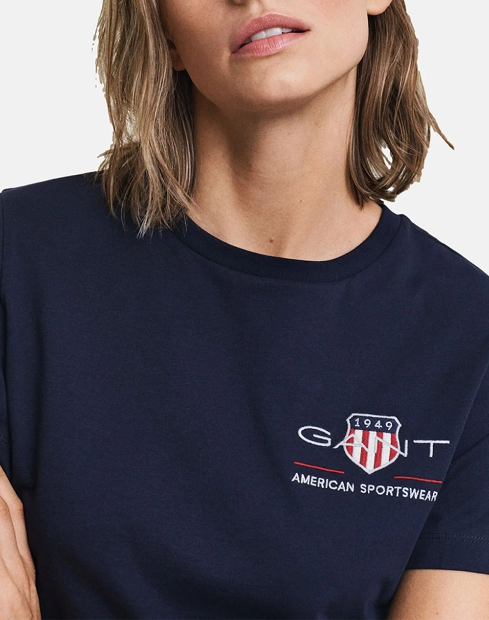 GANT БЛУЗА KMREG ARCHIVE SHIELD SS T-SHIRT