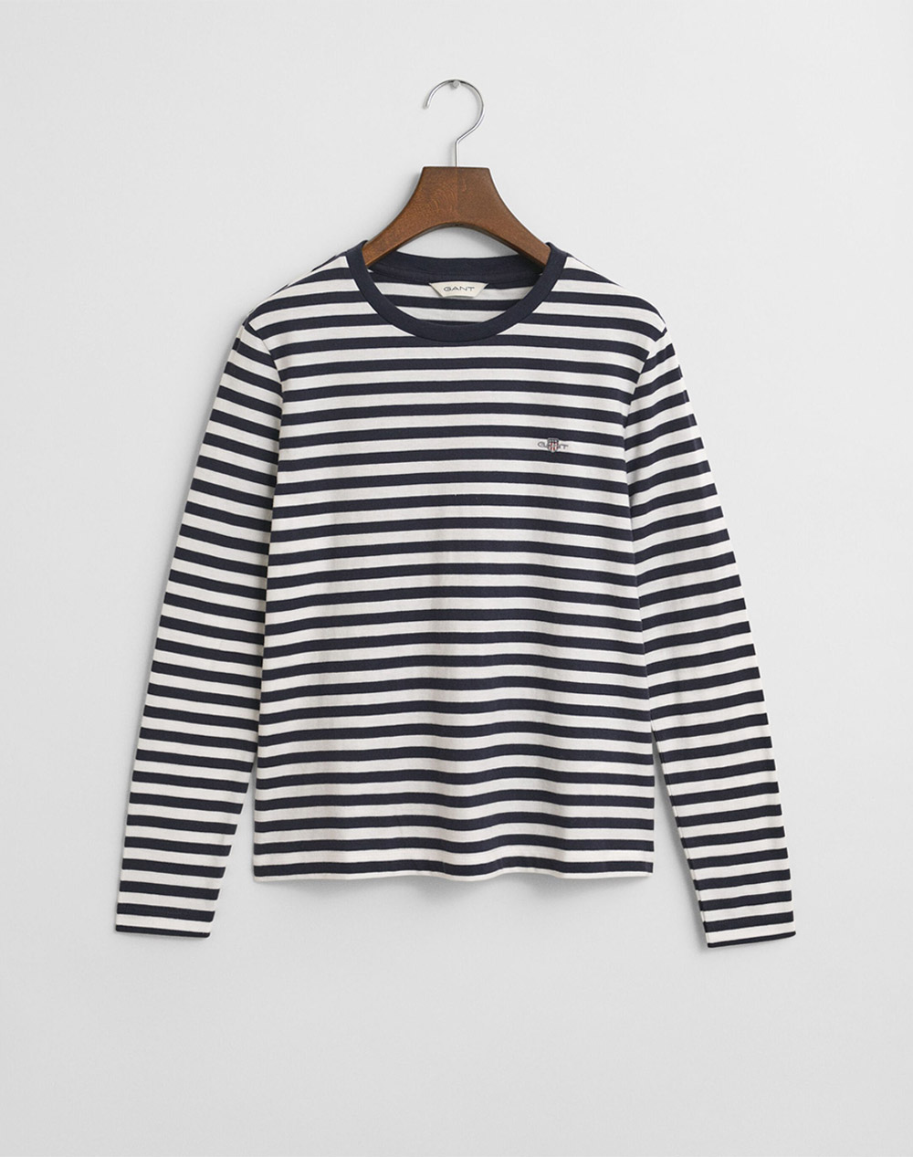 GANT БЛУЗА ΜΜ REG STRIPED SHIELD LS T-SHIRT