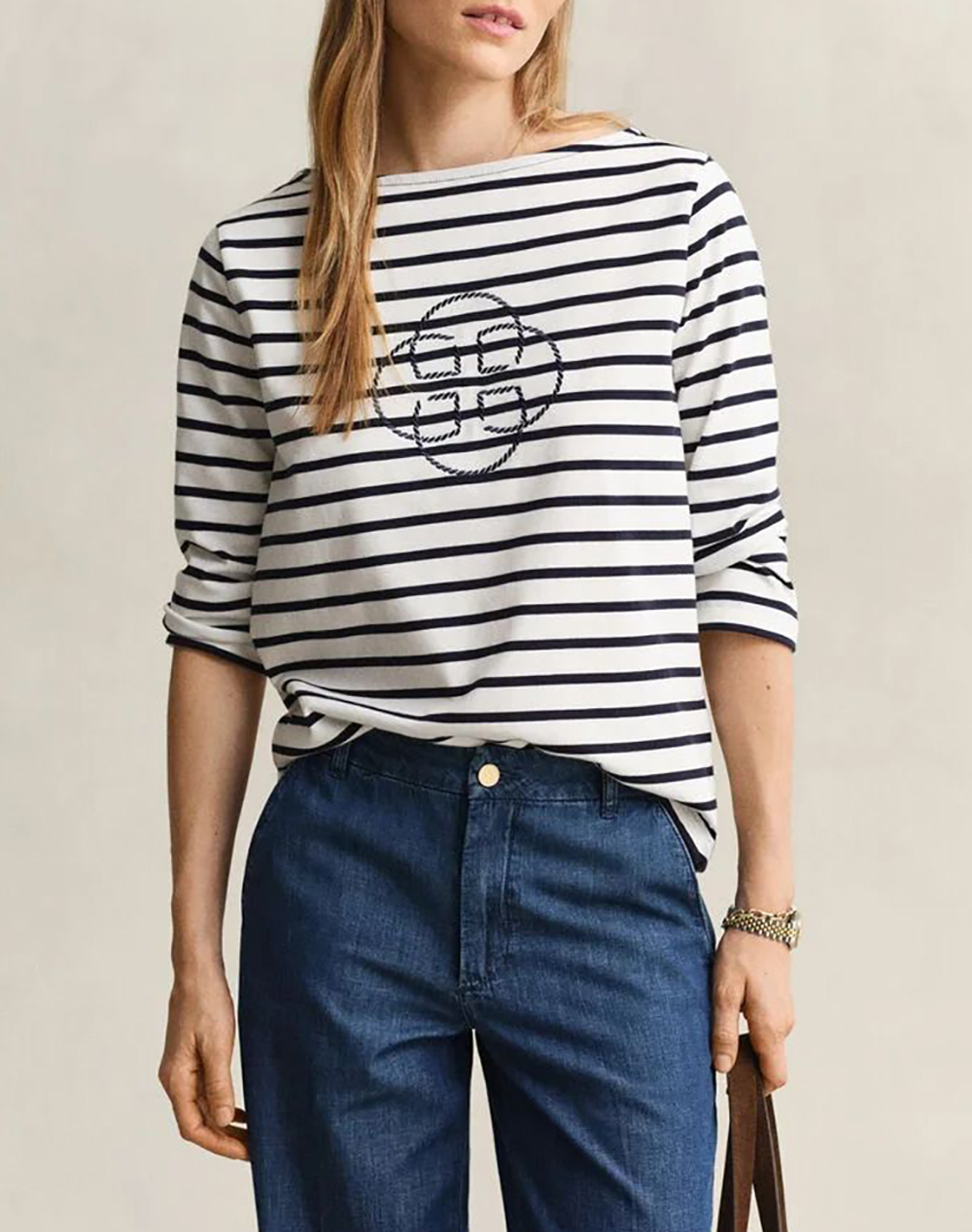 GANT БЛУЗА ΧΜ REG THREE-QUARTER SLEEVE T-SHIRT