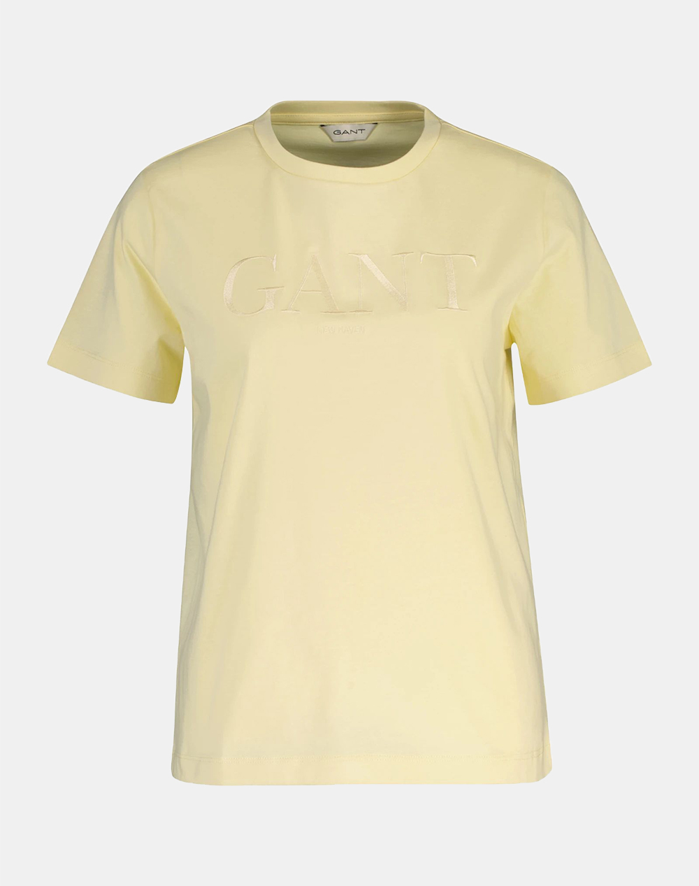 Gant блуза км reg tonal graphic ss t-shirt reg tonal graphic ss t-shirt female τ-shirt жълто